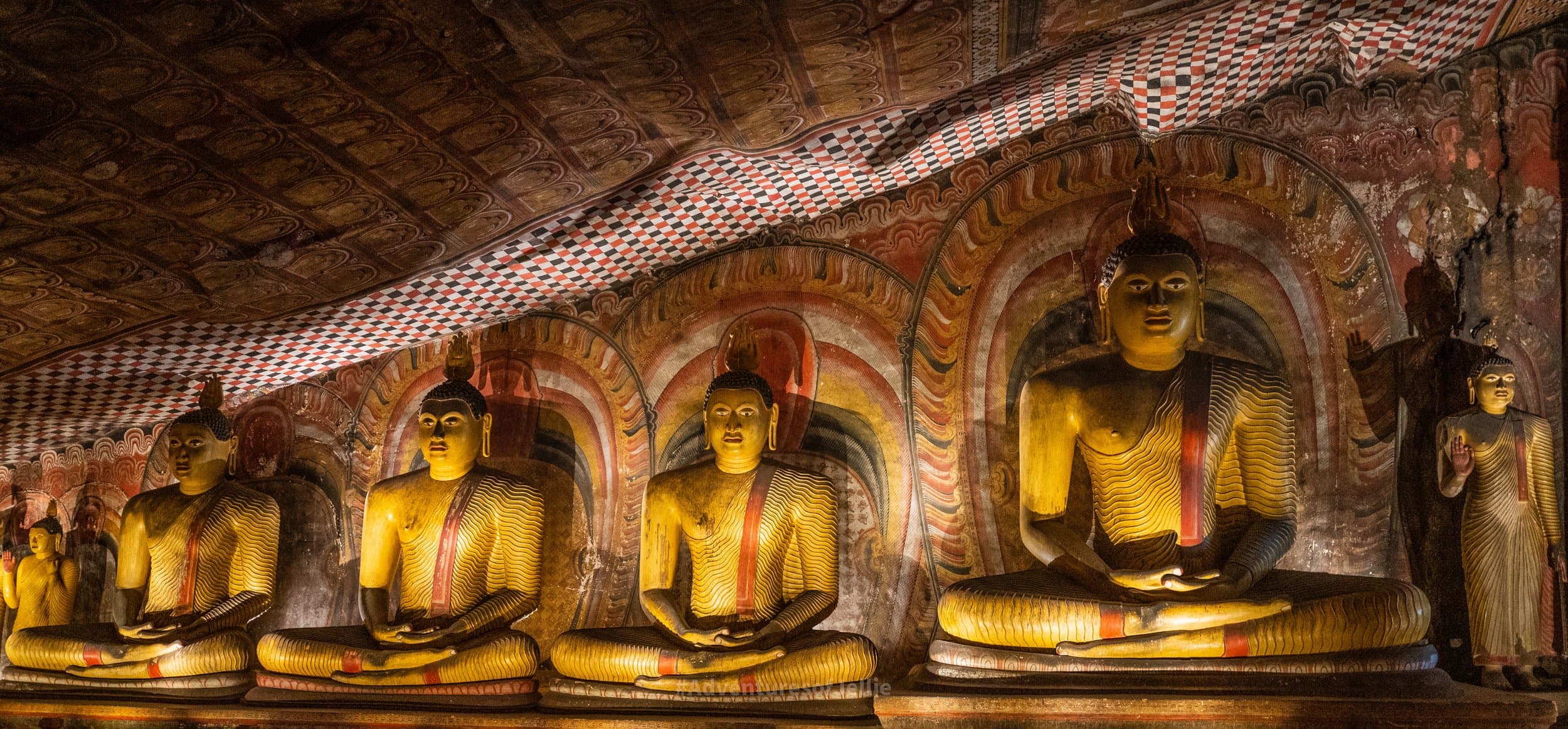 Cave temple interior